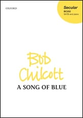 A Song of Blue SATB choral sheet music cover